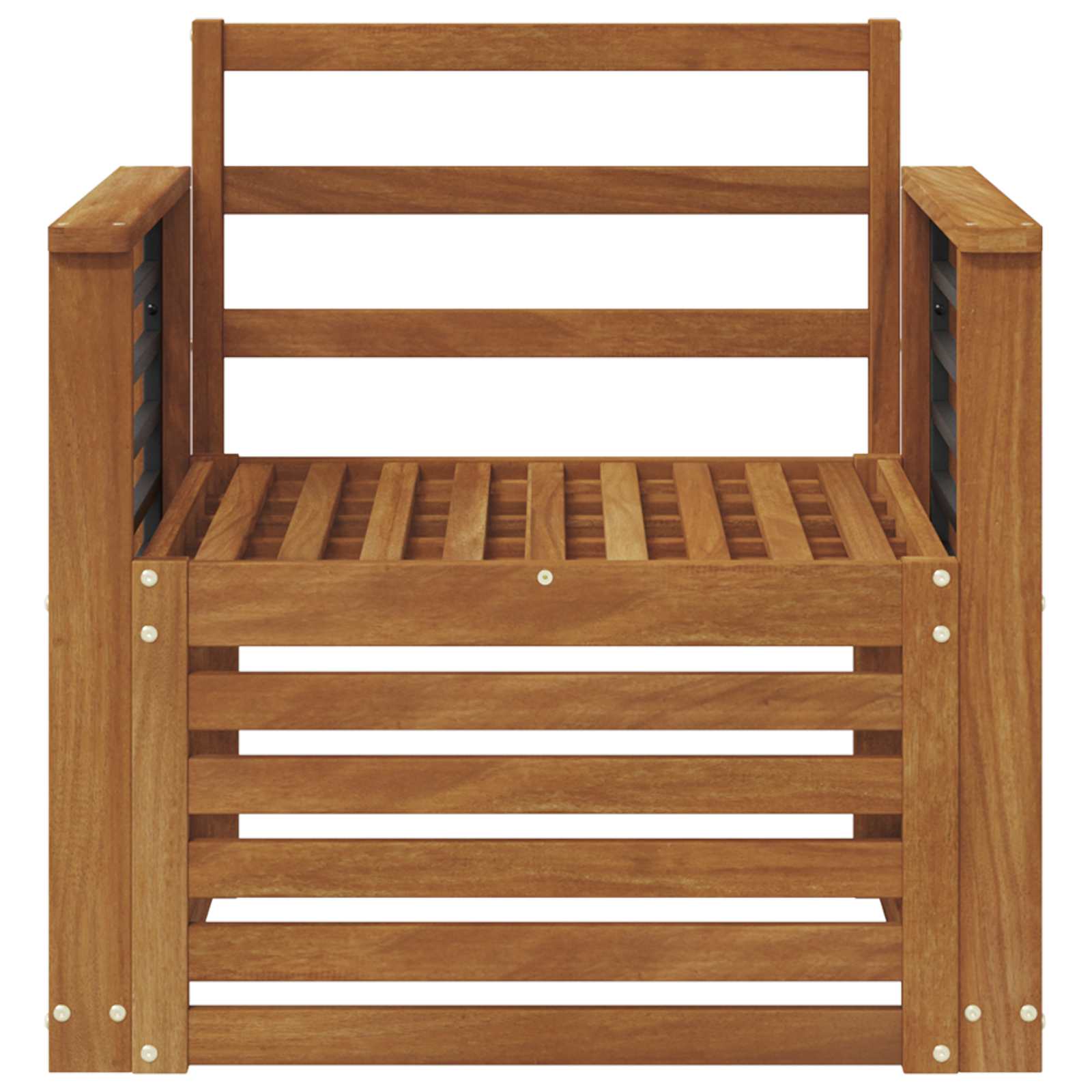 Divano da esterno Legno di Acacia Massello Naturale | homemem39