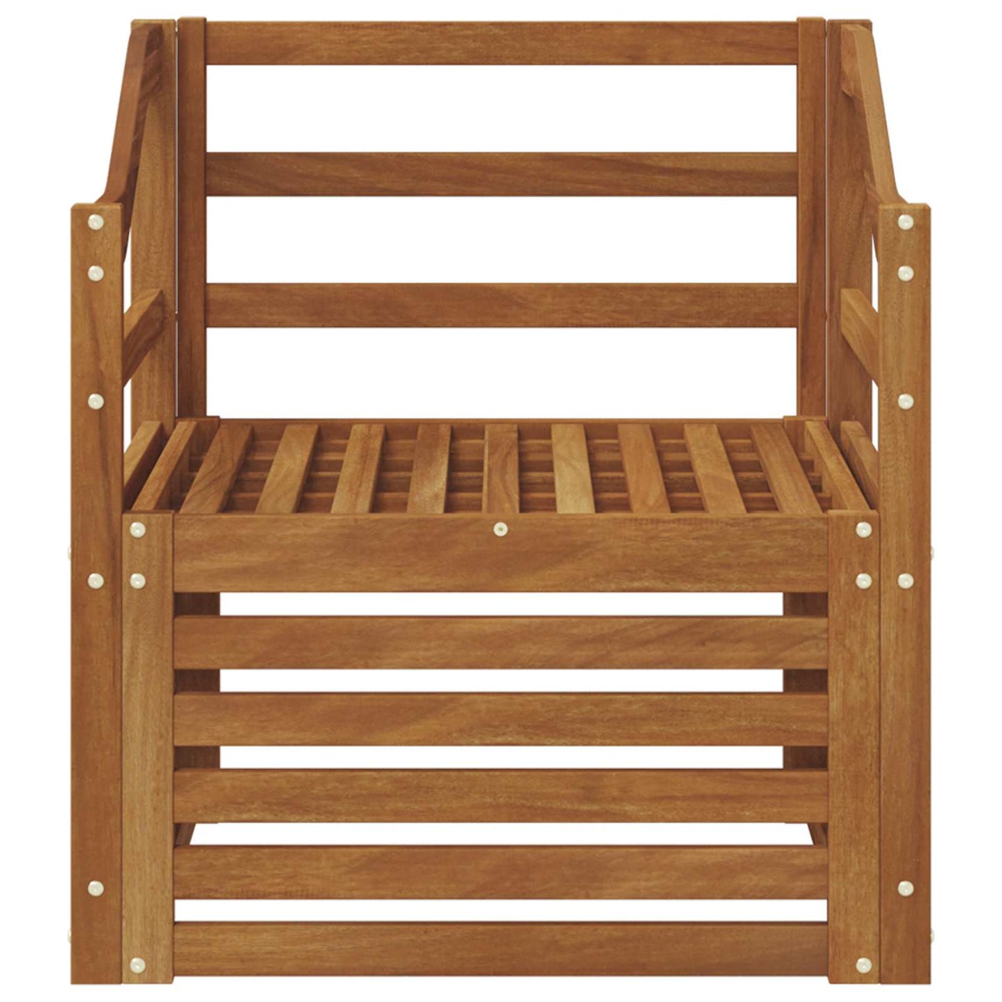 Divano da esterno Legno di Acacia Massello Naturale | homemem39