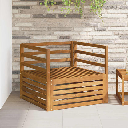 2 Pezzo Divano centrale per esterno Naturale 158 x 83 x 73 cm