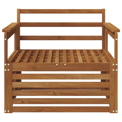 2 Pezzo Divano da esterno Naturale | homemem39