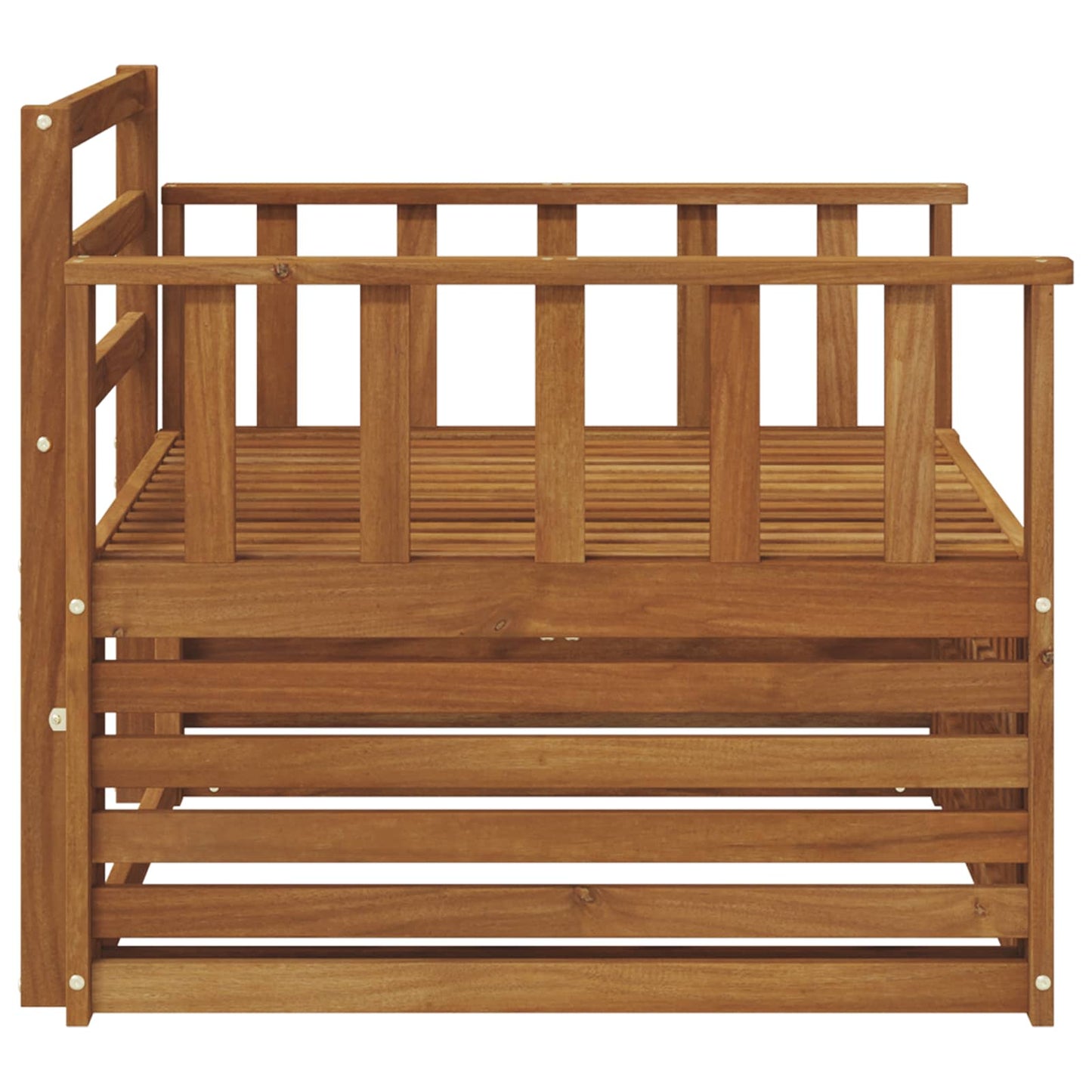 2 Pezzo Divano da esterno Naturale | homemem39