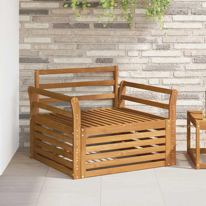2 Pezzo Divano centrale per esterno Naturale 158 x 83 x 73 cm