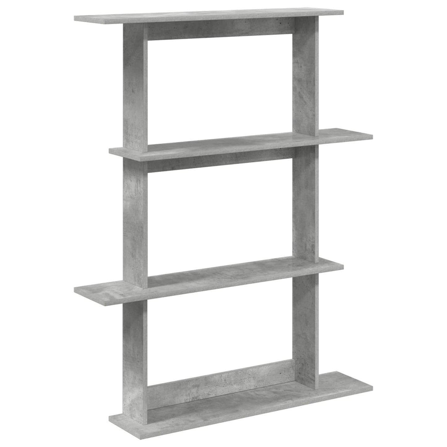 Scaffale da parete Grigio Cemento 100 x 20 x 126 cm | homemem39
