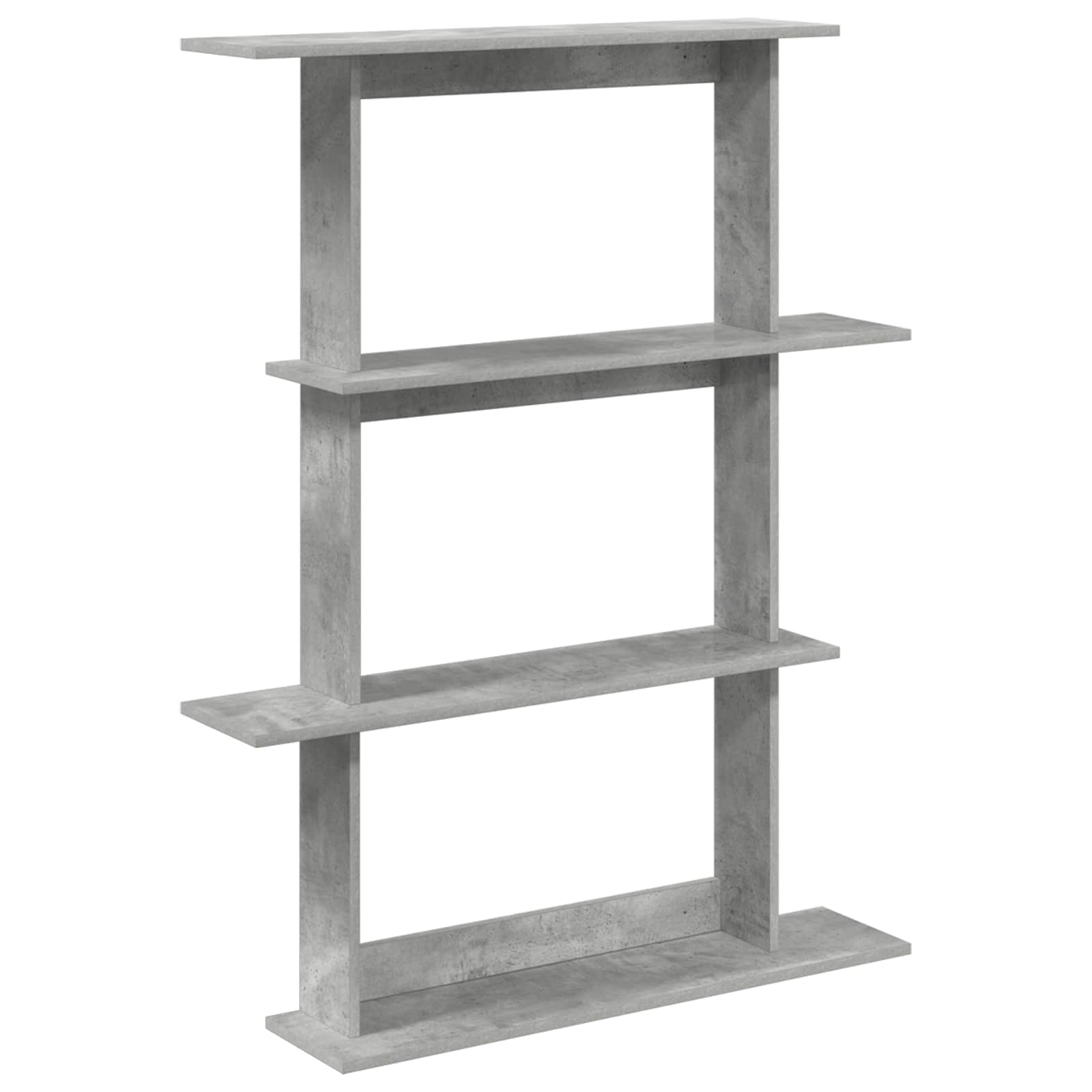 Scaffale da parete Grigio Cemento 100 x 20 x 126 cm | homemem39