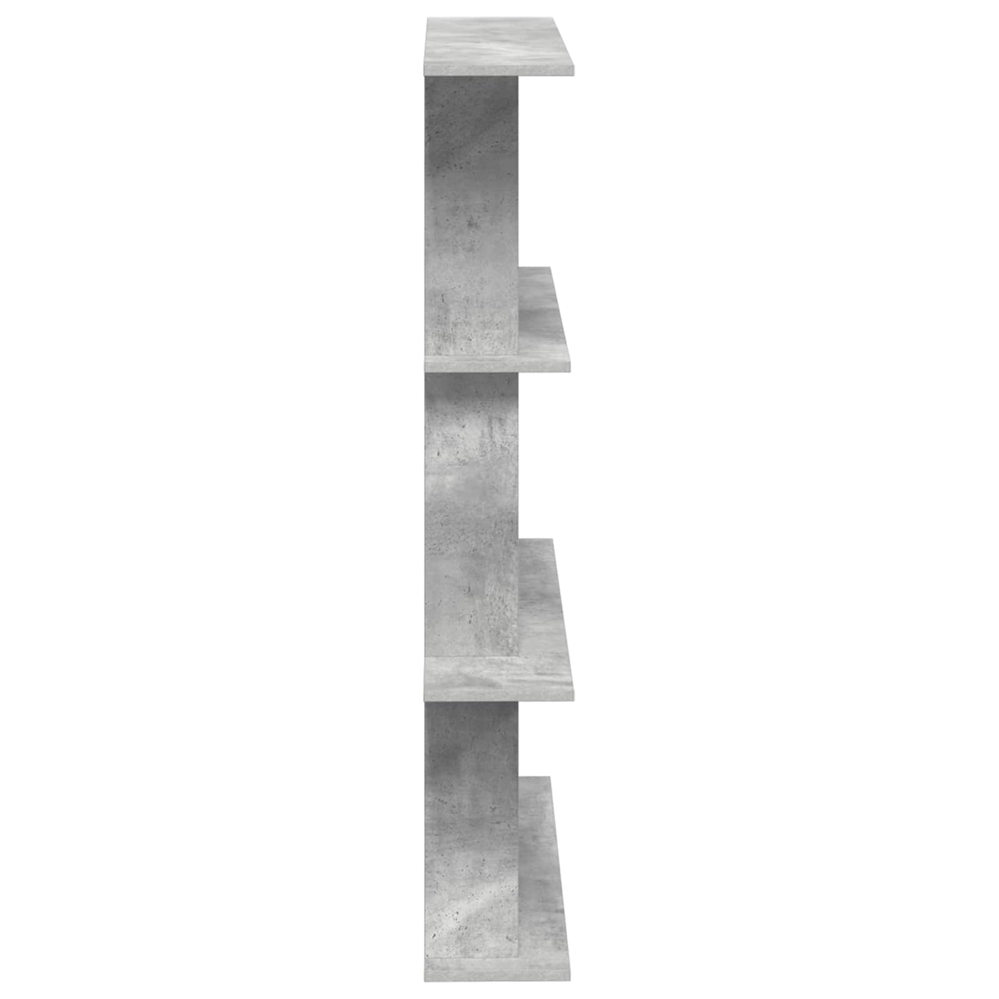 Scaffale da parete Grigio Cemento 100 x 20 x 126 cm | homemem39