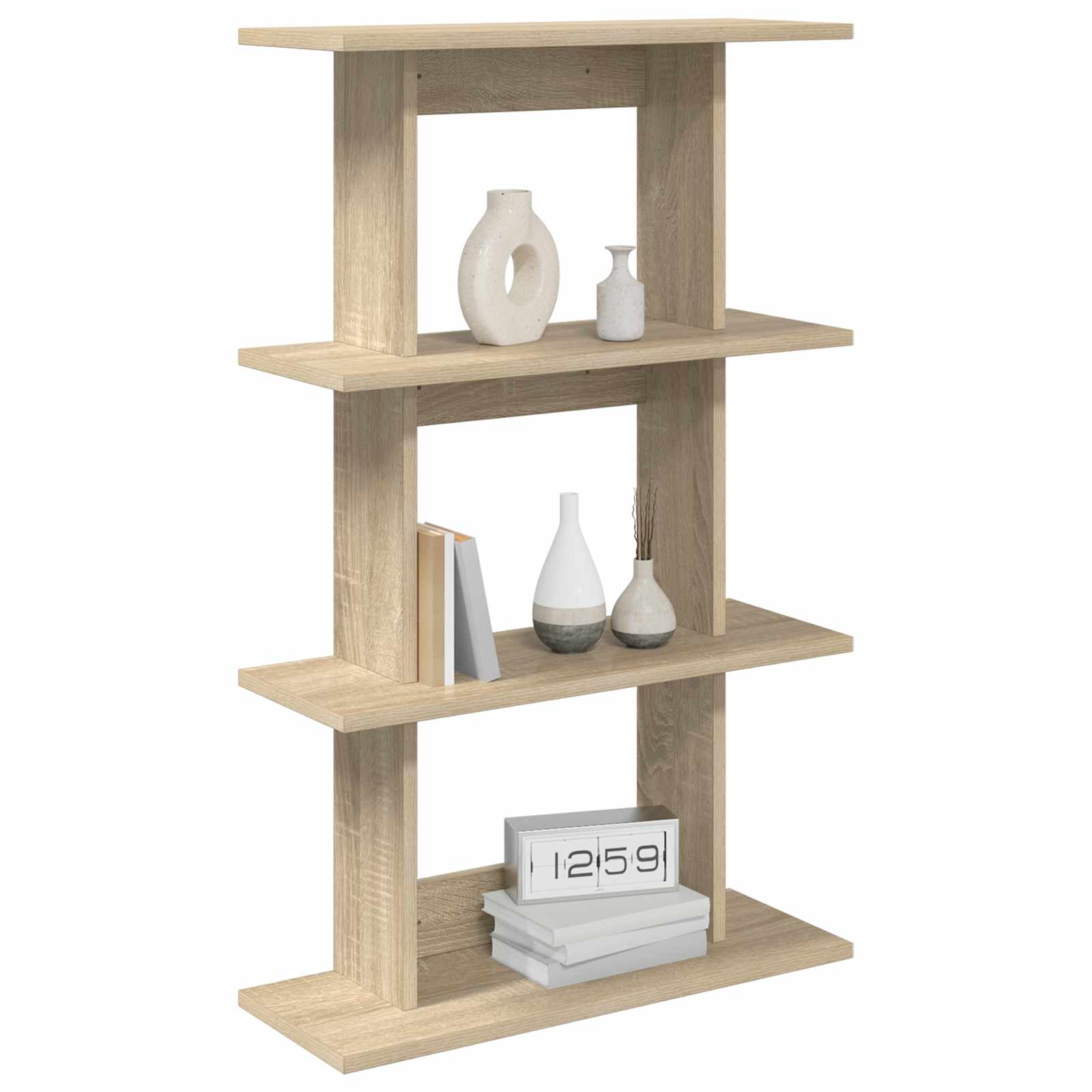 Scaffale da parete A parete Rovere Sonoma 56 x 20 x 90 cm | homemem39