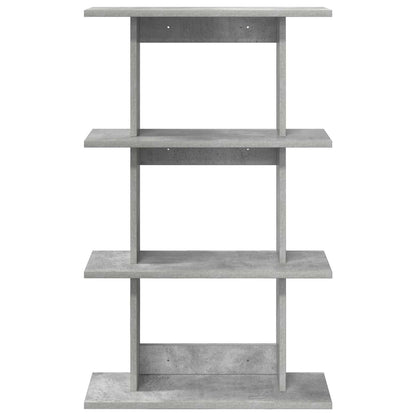 Scaffale da parete A parete Grigio Cemento 56 x 20 x 90 cm | homemem39