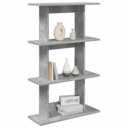 Scaffale da parete A parete Grigio Cemento 56 x 20 x 90 cm | homemem39