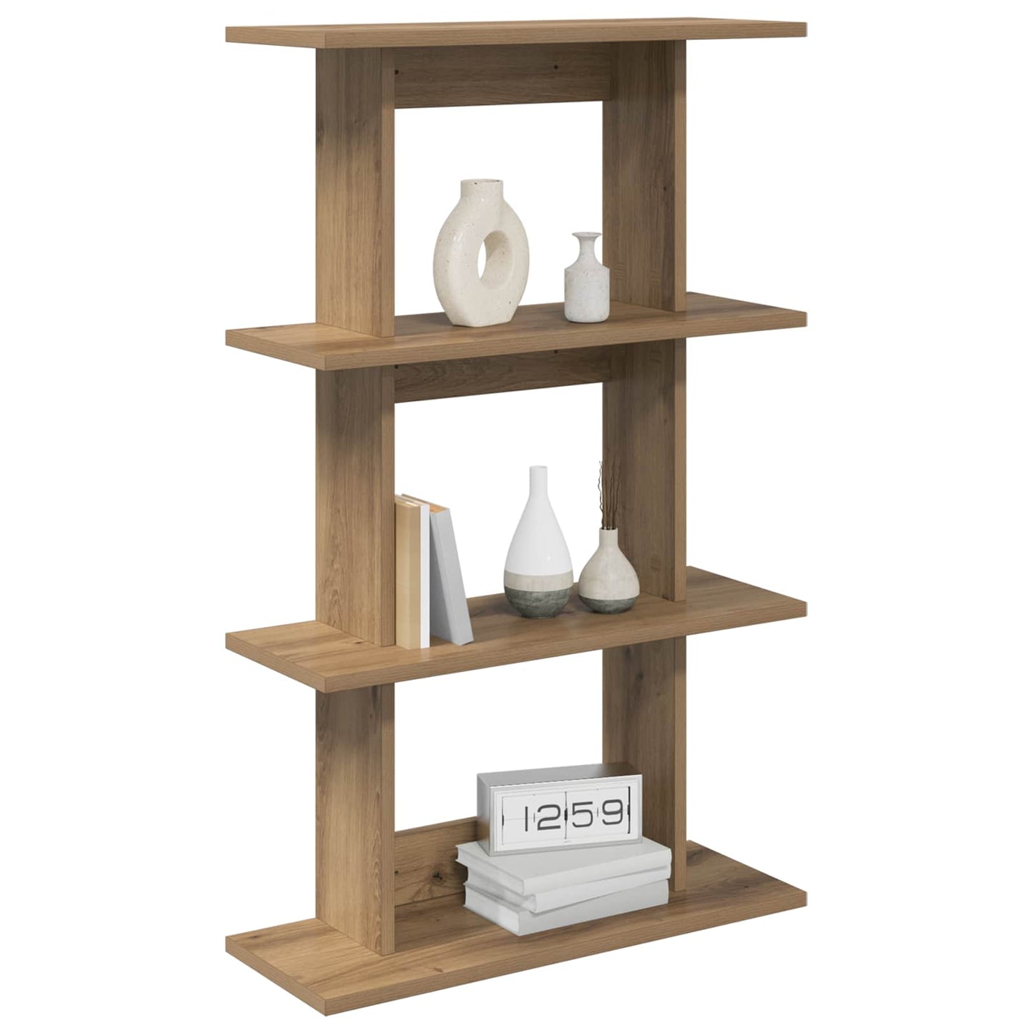 Scaffale da parete A parete Rovere Artigianale 56 x 20 x 90 cm | homemem39