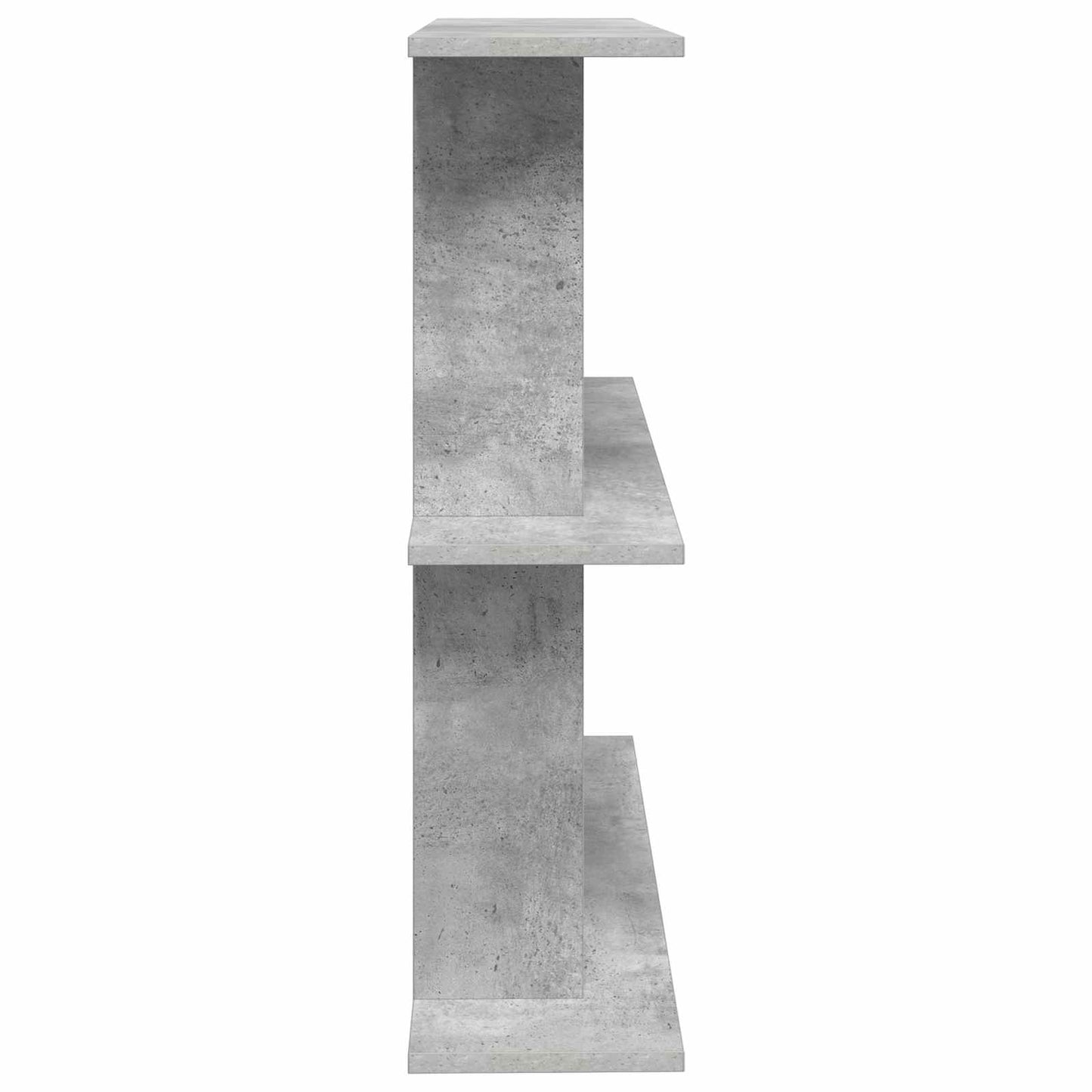 Scaffale da parete A parete Grigio Cemento 80 x 20 x 75 cm | homemem39