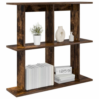 Scaffale da parete A parete Rovere Fumo 80 x 20 x 75 cm | homemem39