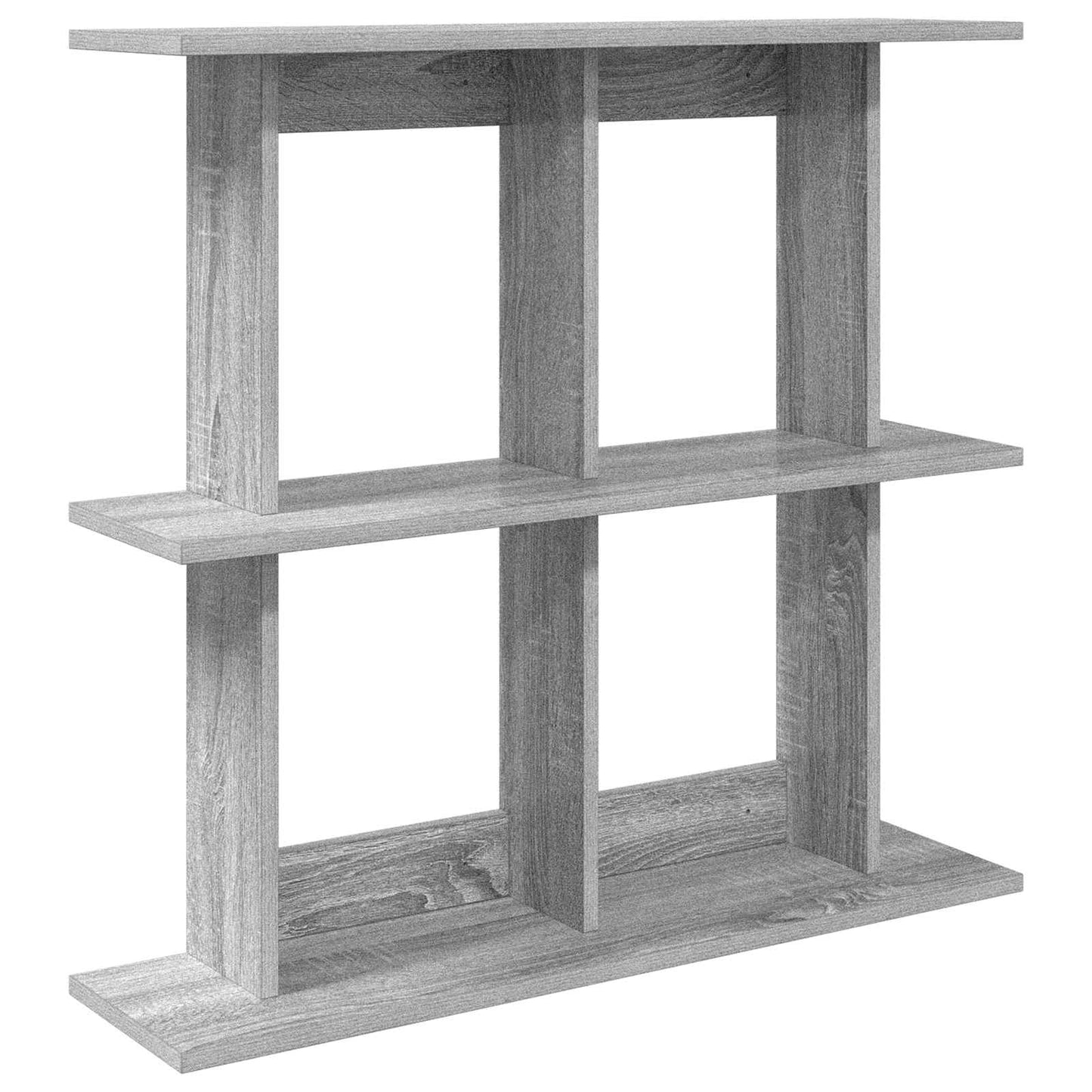 Scaffale da parete A parete Sonoma grigio 80 x 20 x 75 cm | homemem39