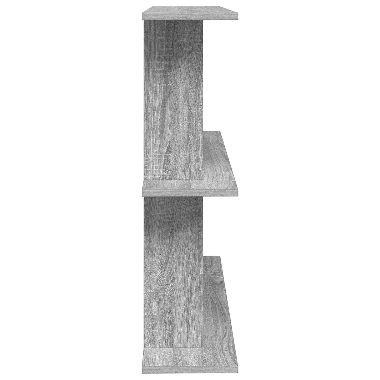 Scaffale da parete A parete Sonoma grigio 80 x 20 x 75 cm | homemem39