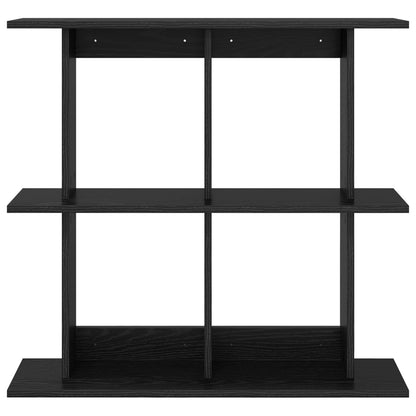 Scaffale da parete A parete Rovere Nero 100 x 20 x 75 cm | homemem39