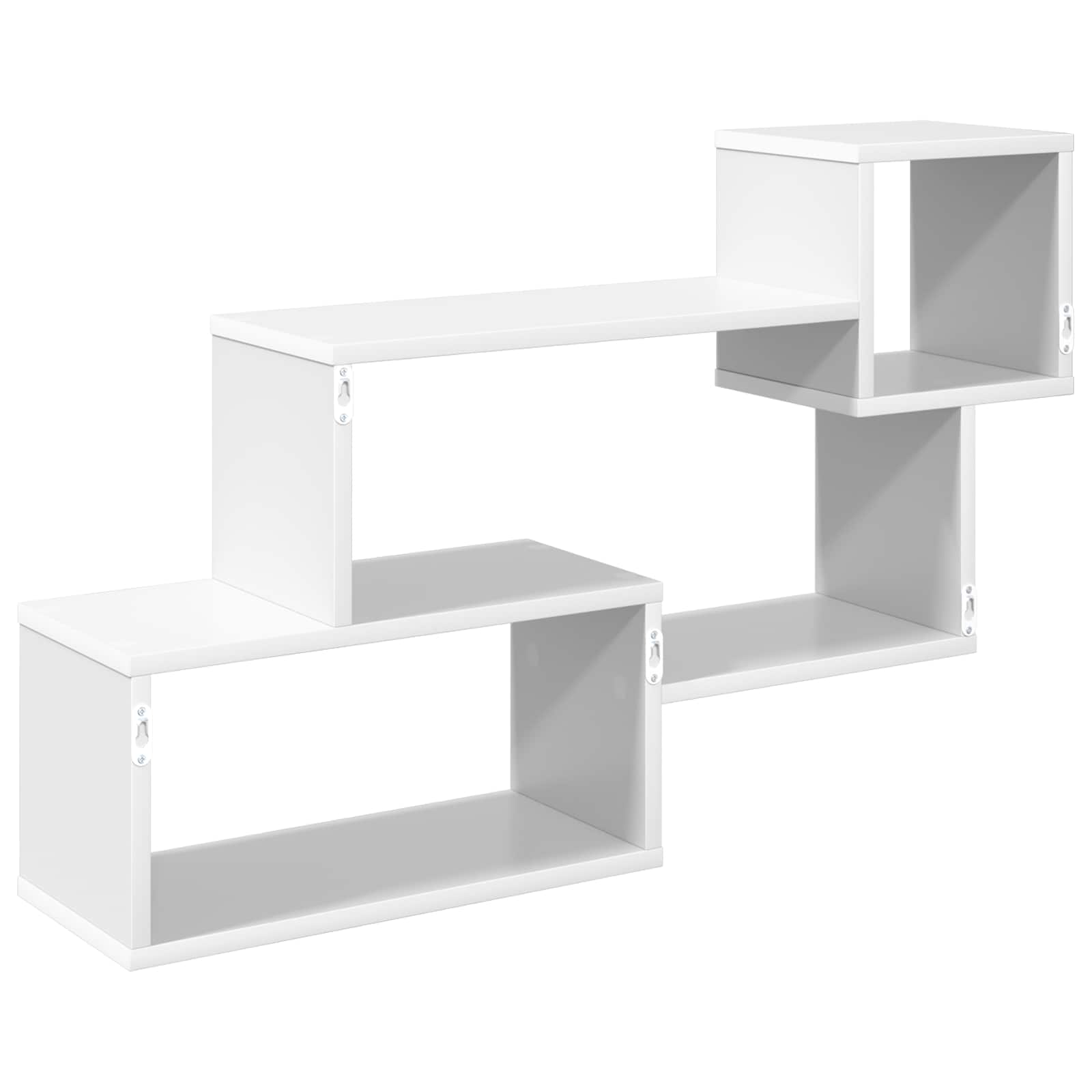 Mensola sospesa A parete Bianco 87 x 20 x 55 cm | homemem39