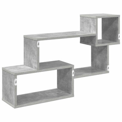 Mensola sospesa A parete Grigio Cemento 87 x 20 x 55 cm | homemem39