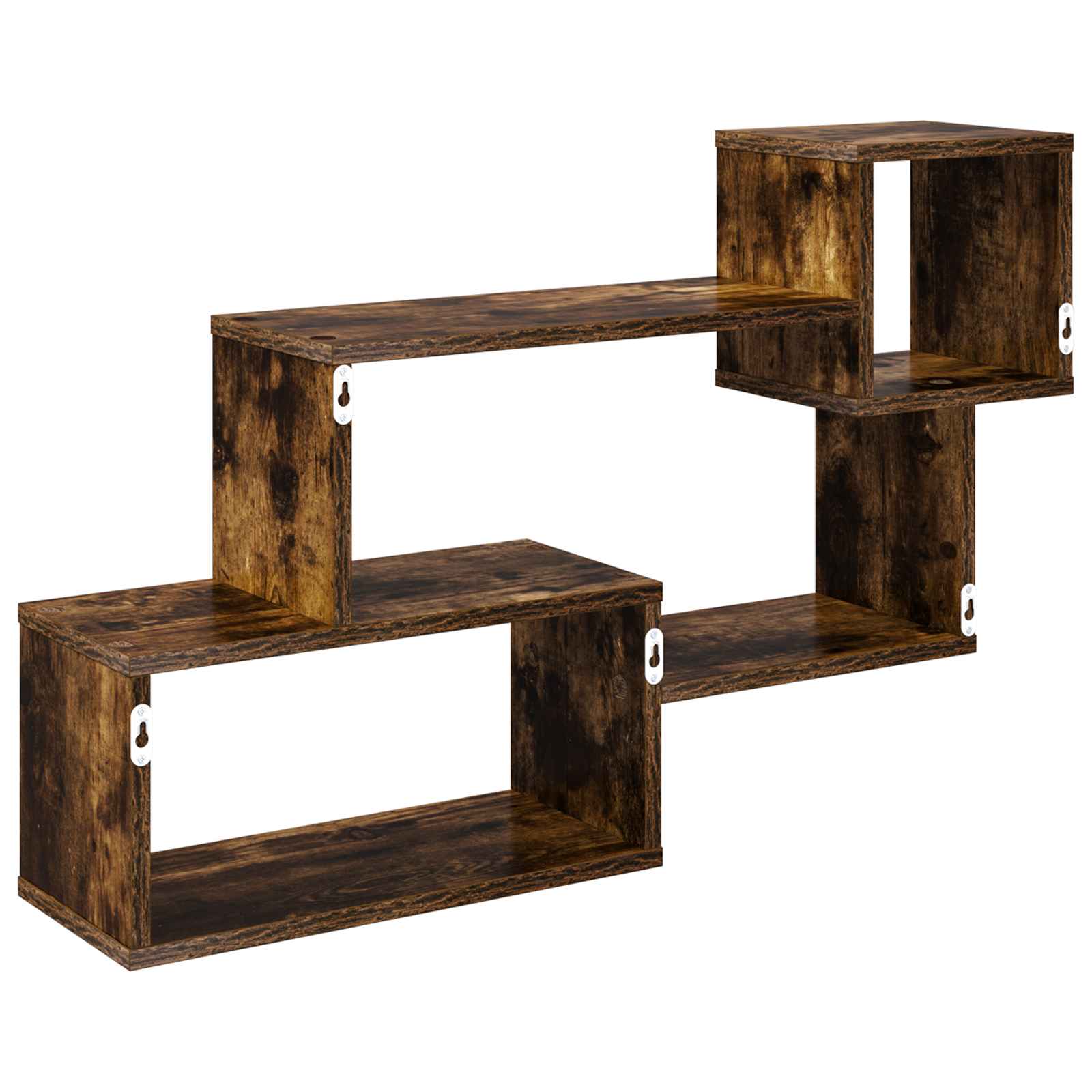 Mensola sospesa A parete Rovere Fumo 87 x 20 x 55 cm | homemem39