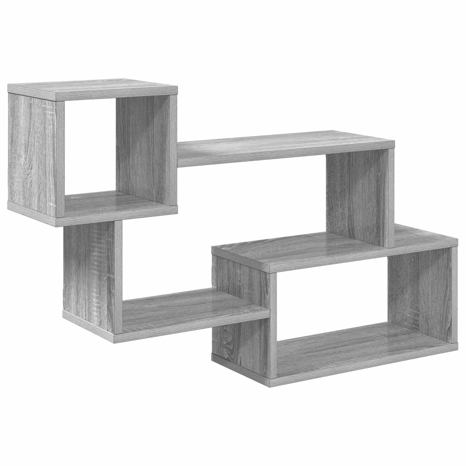 Mensola sospesa A parete Sonoma grigio 87 x 20 x 55 cm | homemem39