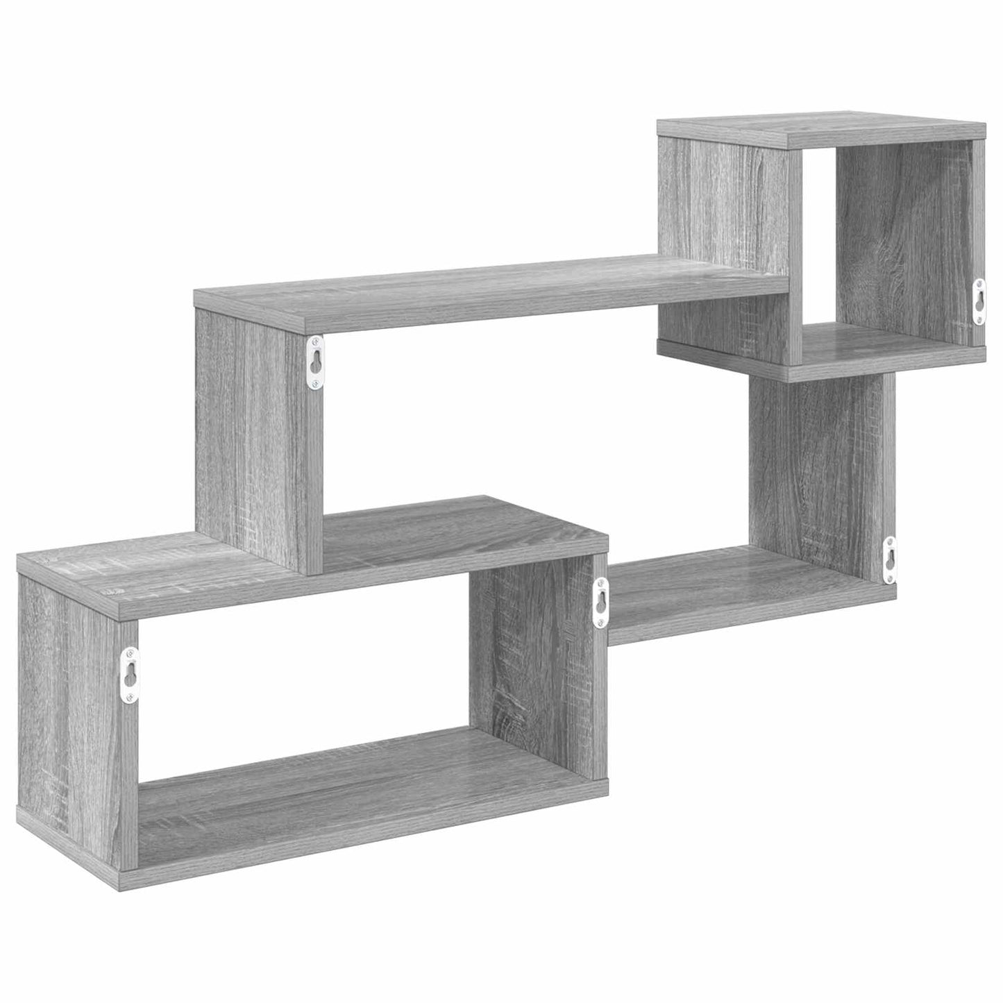 Mensola sospesa A parete Sonoma grigio 87 x 20 x 55 cm | homemem39