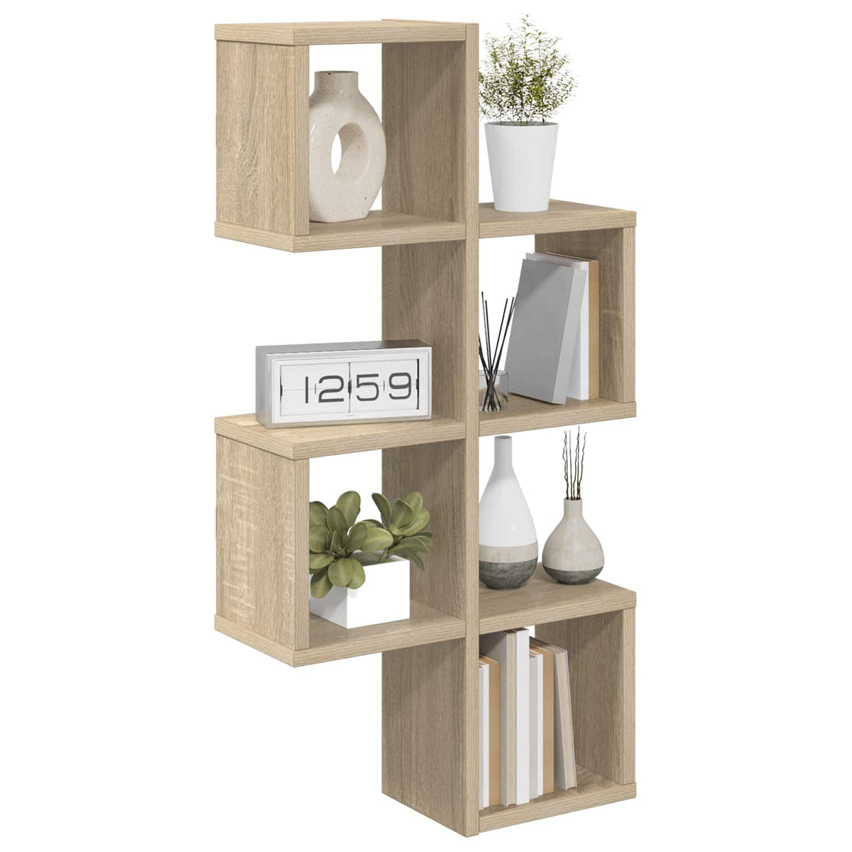 Scaffale da parete A parete Rovere Sonoma 39 x 15 x 76 cm