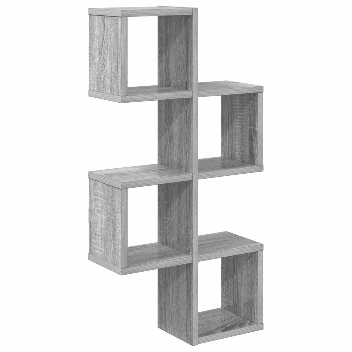 Scaffale da parete A parete Sonoma grigio 39 x 15 x 76 cm