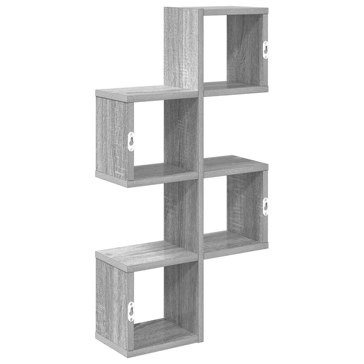 Scaffale da parete A parete Sonoma grigio 39 x 15 x 76 cm