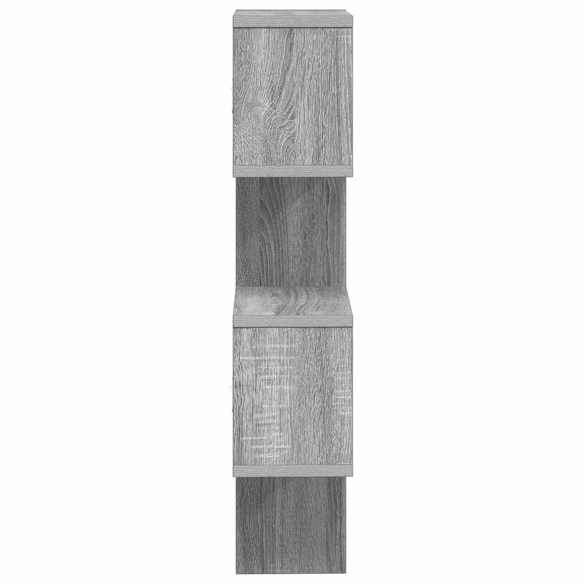 Scaffale da parete A parete Sonoma grigio 39 x 15 x 76 cm
