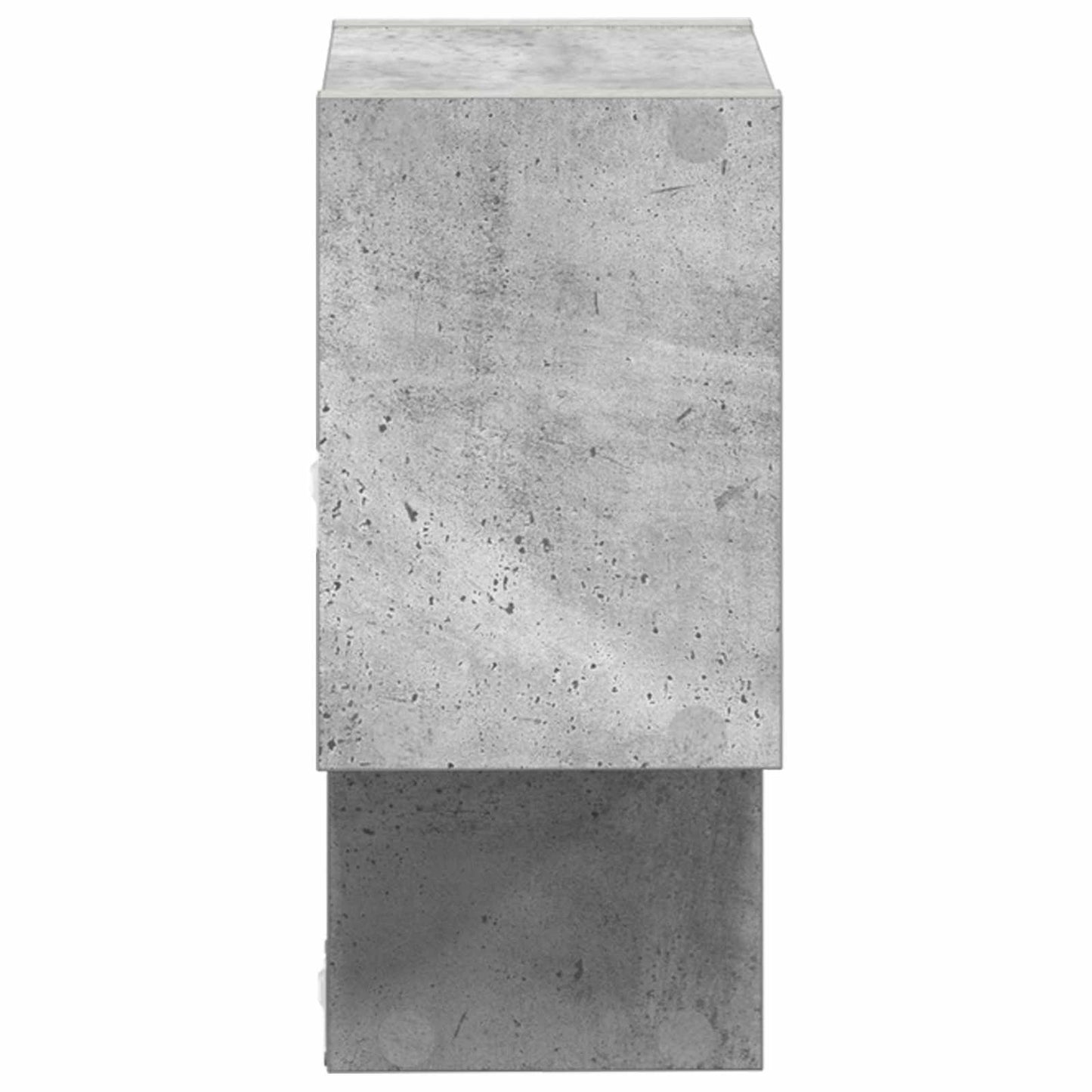 Scaffale da parete A parete Grigio Cemento 55 x 15 x 35 cm | homemem39