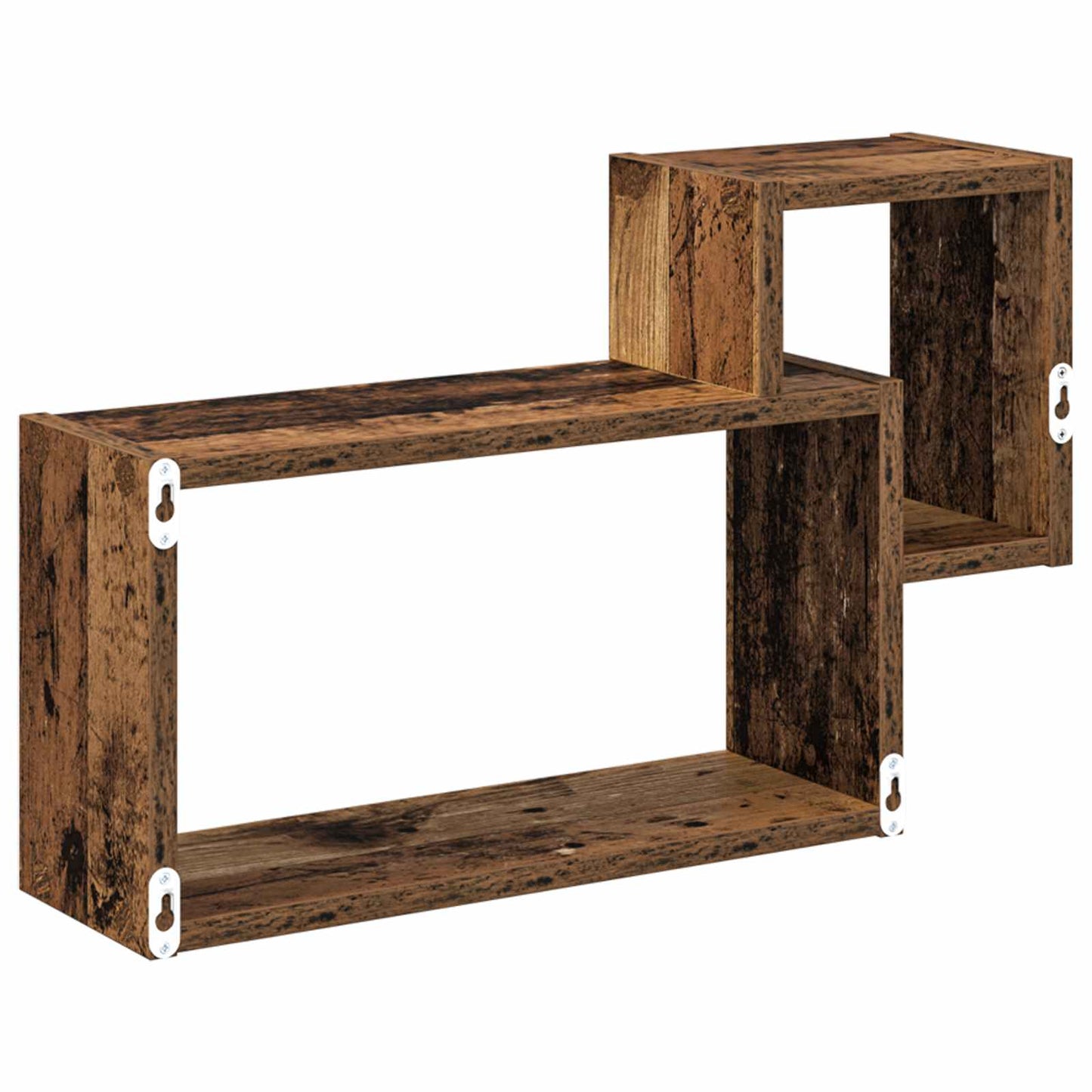 Scaffale da parete A parete Legno antico 55 x 15 x 35 cm | homemem39