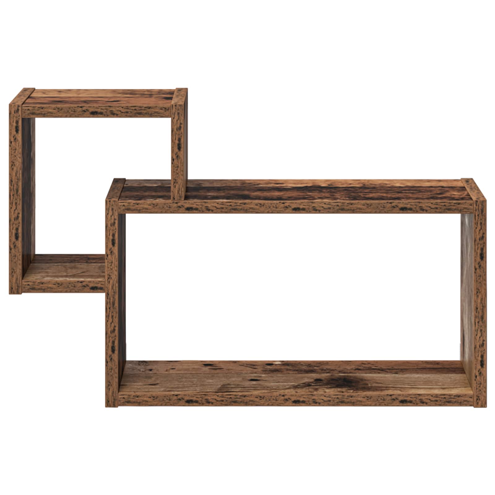Scaffale da parete A parete Legno antico 55 x 15 x 35 cm | homemem39