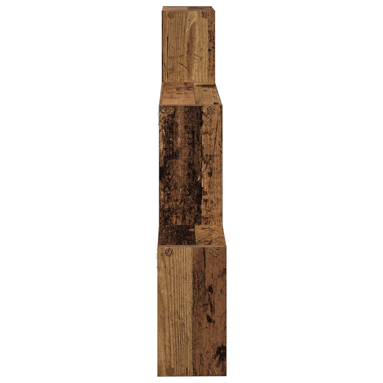 Scaffale da parete A parete Legno antico 91,5 x 15 x 76 cm | homemem39