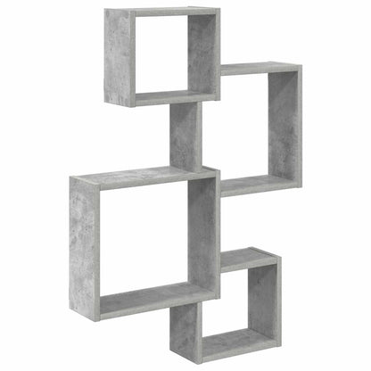 Mensole Cubo da Parete A parete Grigio Cemento | homemem39