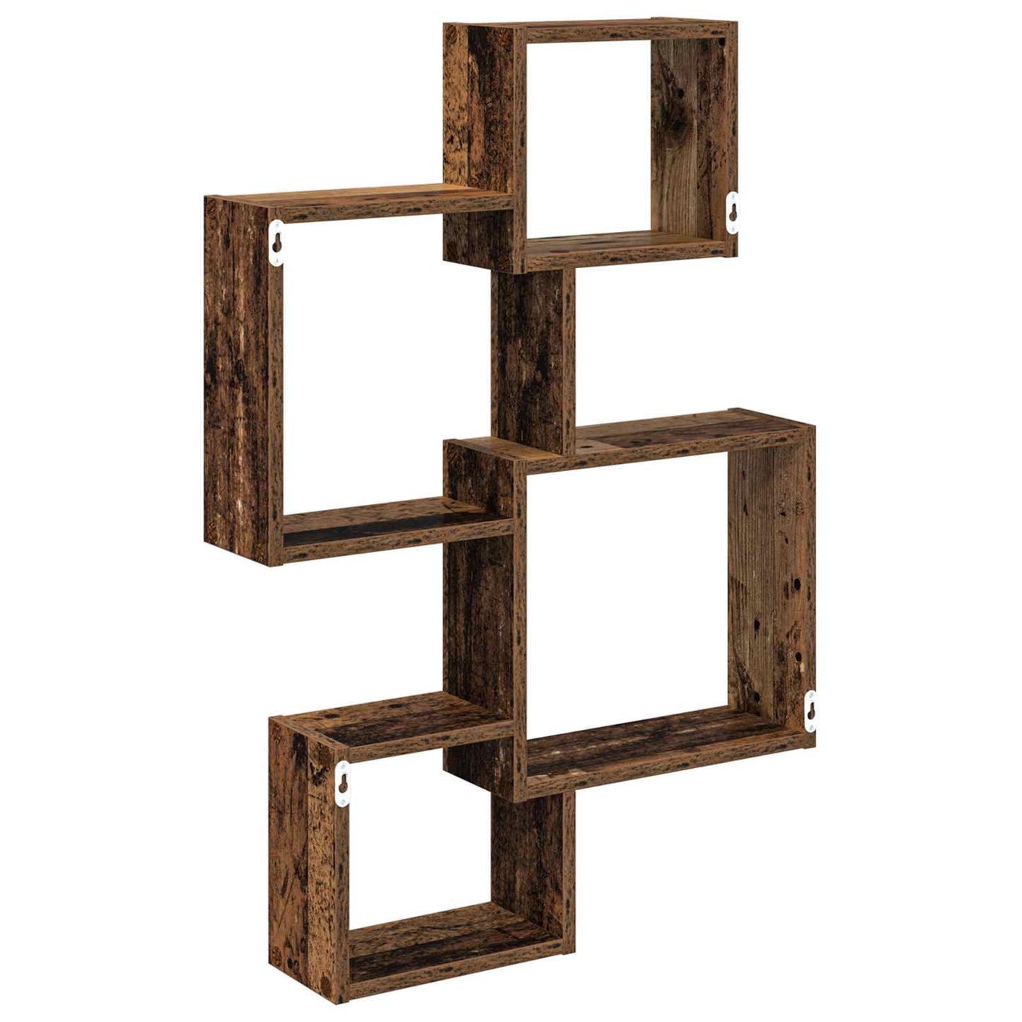Mensole Cubo da Parete A parete Legno antico | homemem39