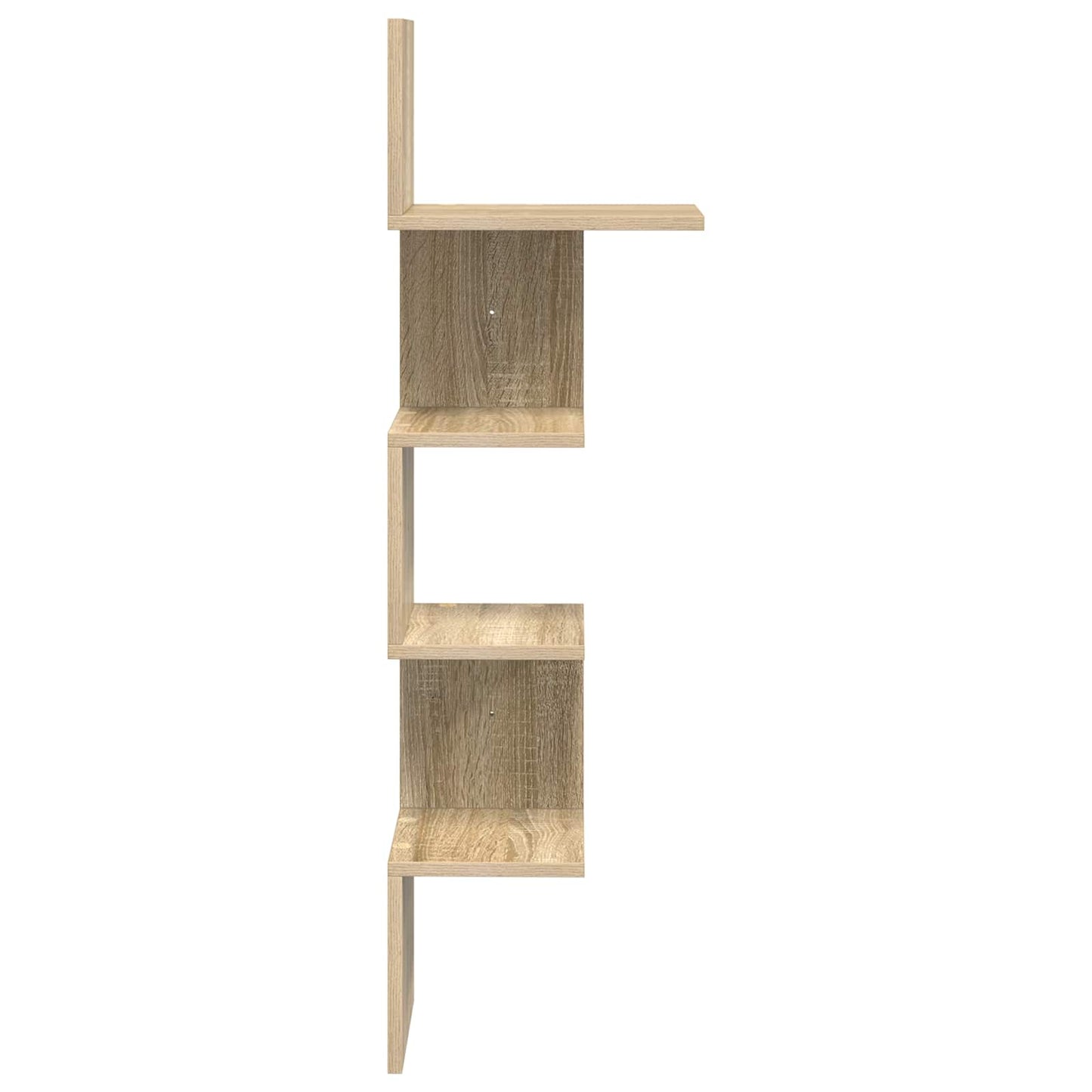 Scaffale da parete A parete Rovere Sonoma 32 x 21 x 107 cm | homemem39