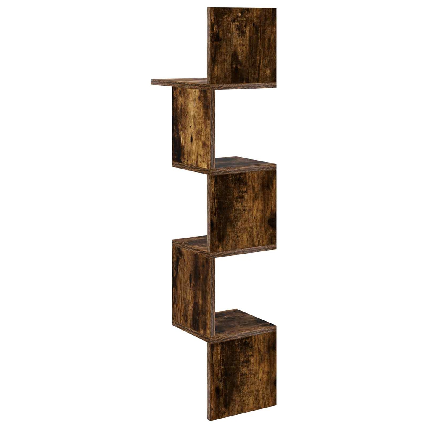 Scaffale da parete A parete Rovere Fumo 32 x 21 x 107 cm | homemem39