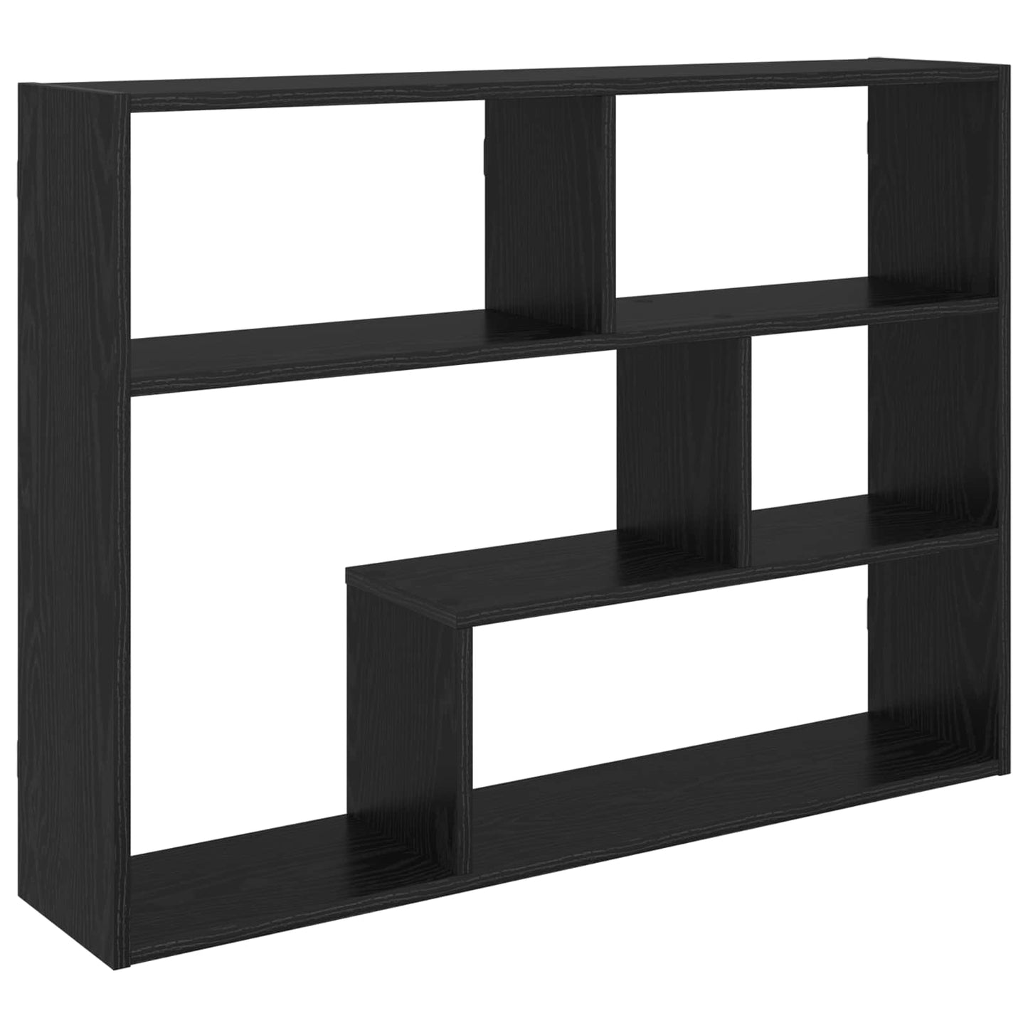Scaffale da parete A parete Rovere Nero 95 x 20 x 69,5 cm | homemem39
