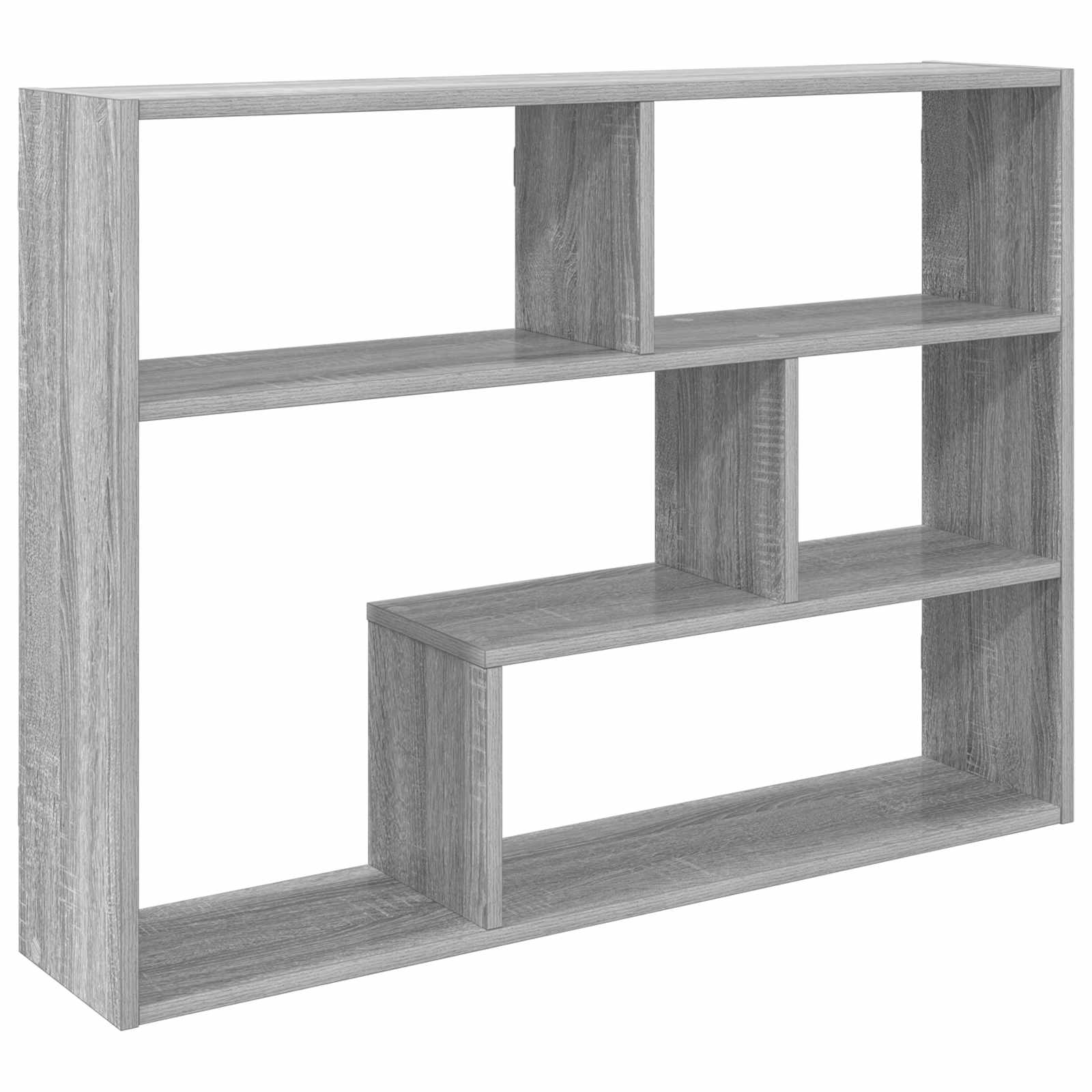 Scaffale da parete A parete Sonoma grigio 95 x 20 x 69,5 cm | homemem39