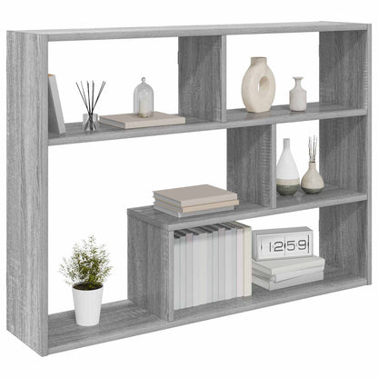 Scaffale da parete A parete Sonoma grigio 95 x 20 x 69,5 cm | homemem39