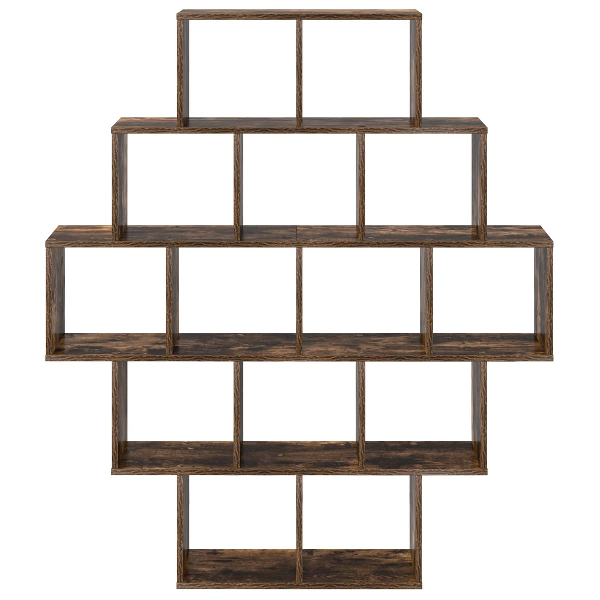 Scaffale da parete Rovere Fumo 120 x 20 x 136 cm | homemem39