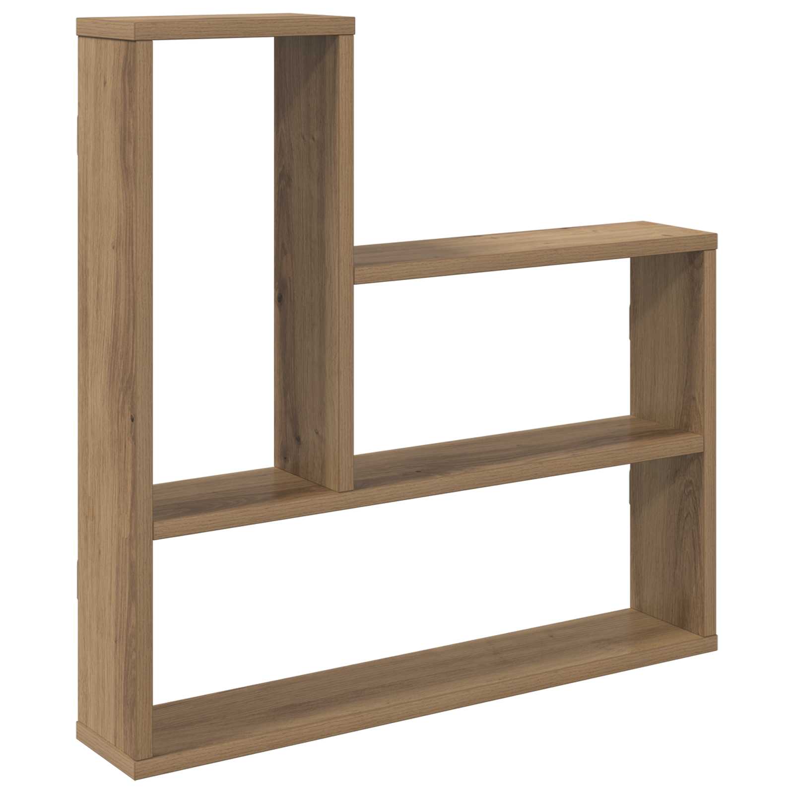 Scaffale da parete Rovere Artigianale 60 x 11 x 60 cm | homemem39