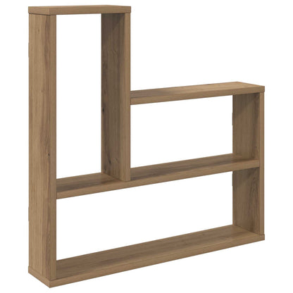 Scaffale da parete Rovere Artigianale 60 x 11 x 60 cm | homemem39