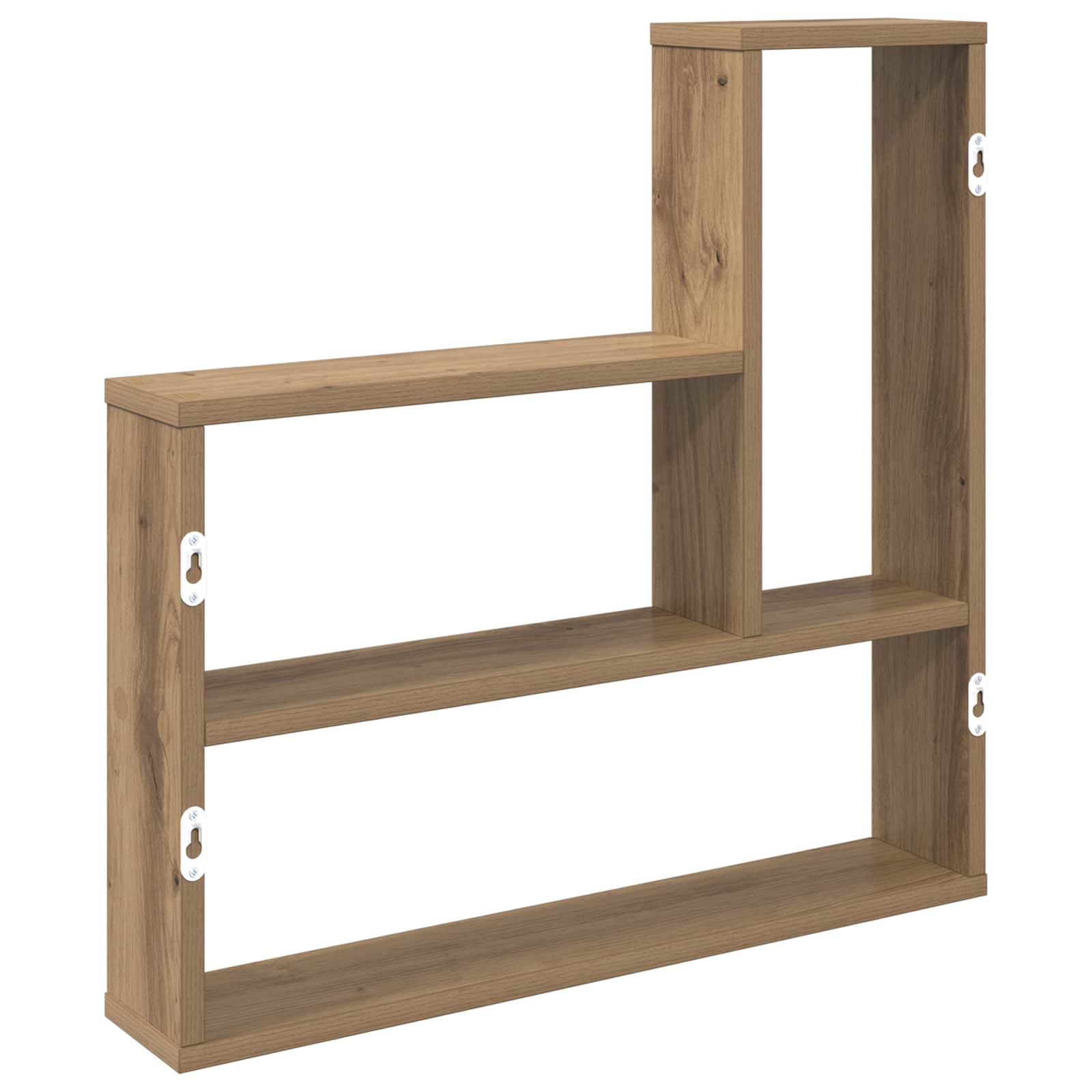 Scaffale da parete Rovere Artigianale 60 x 11 x 60 cm | homemem39