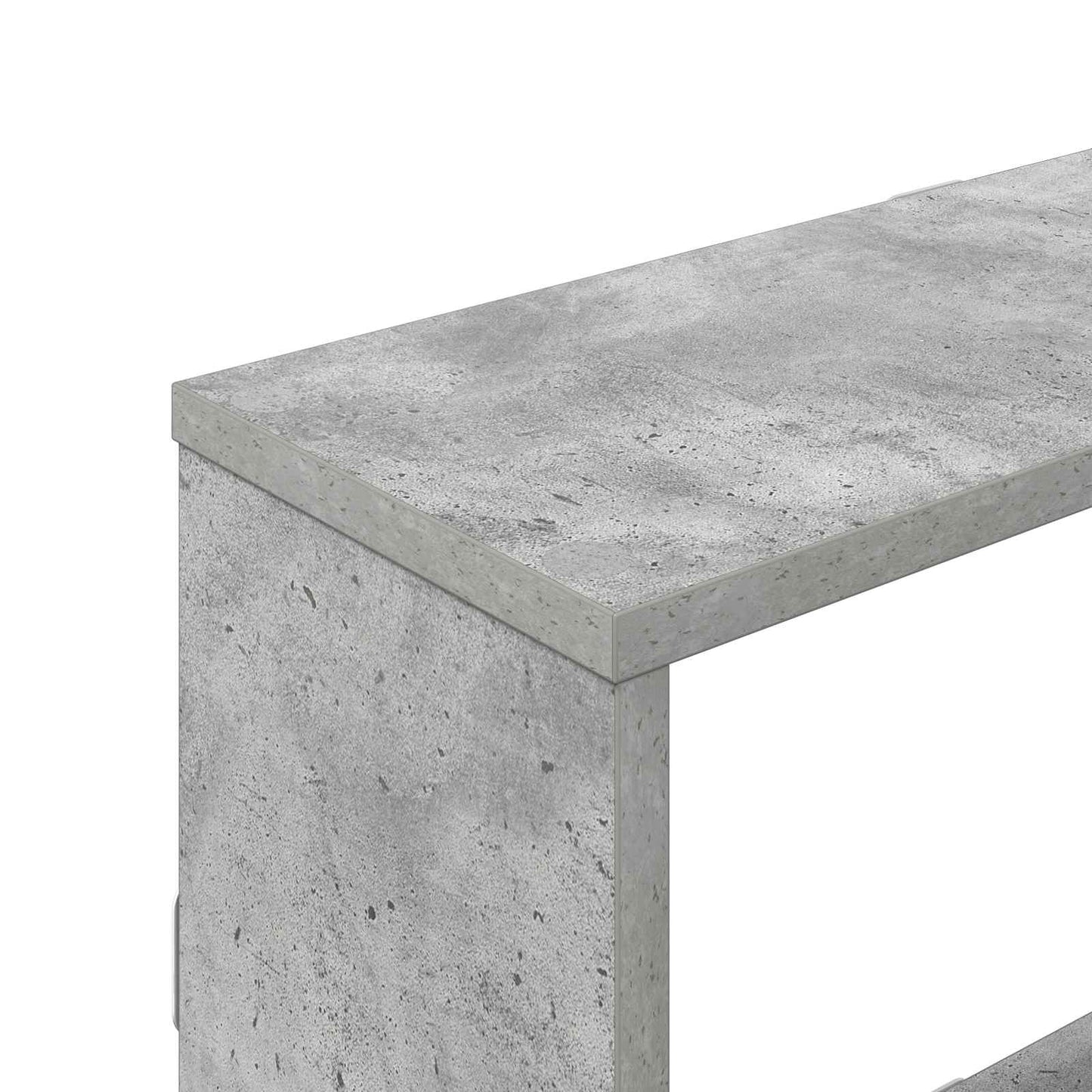 Scaffale da parete Grigio Cemento 122 x 18 x 60 cm | homemem39