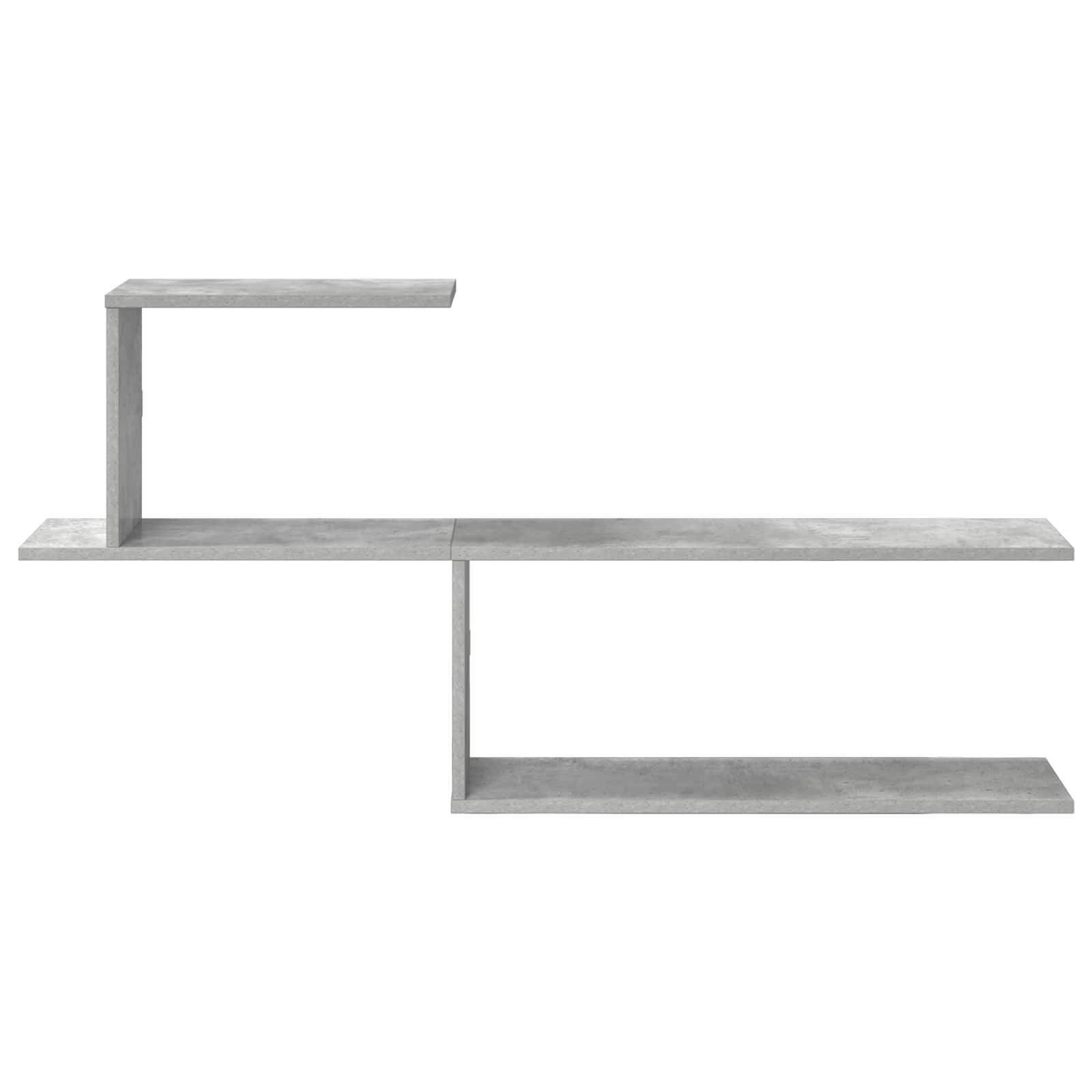 Scaffale da parete Grigio Cemento 122 x 18 x 60 cm | homemem39