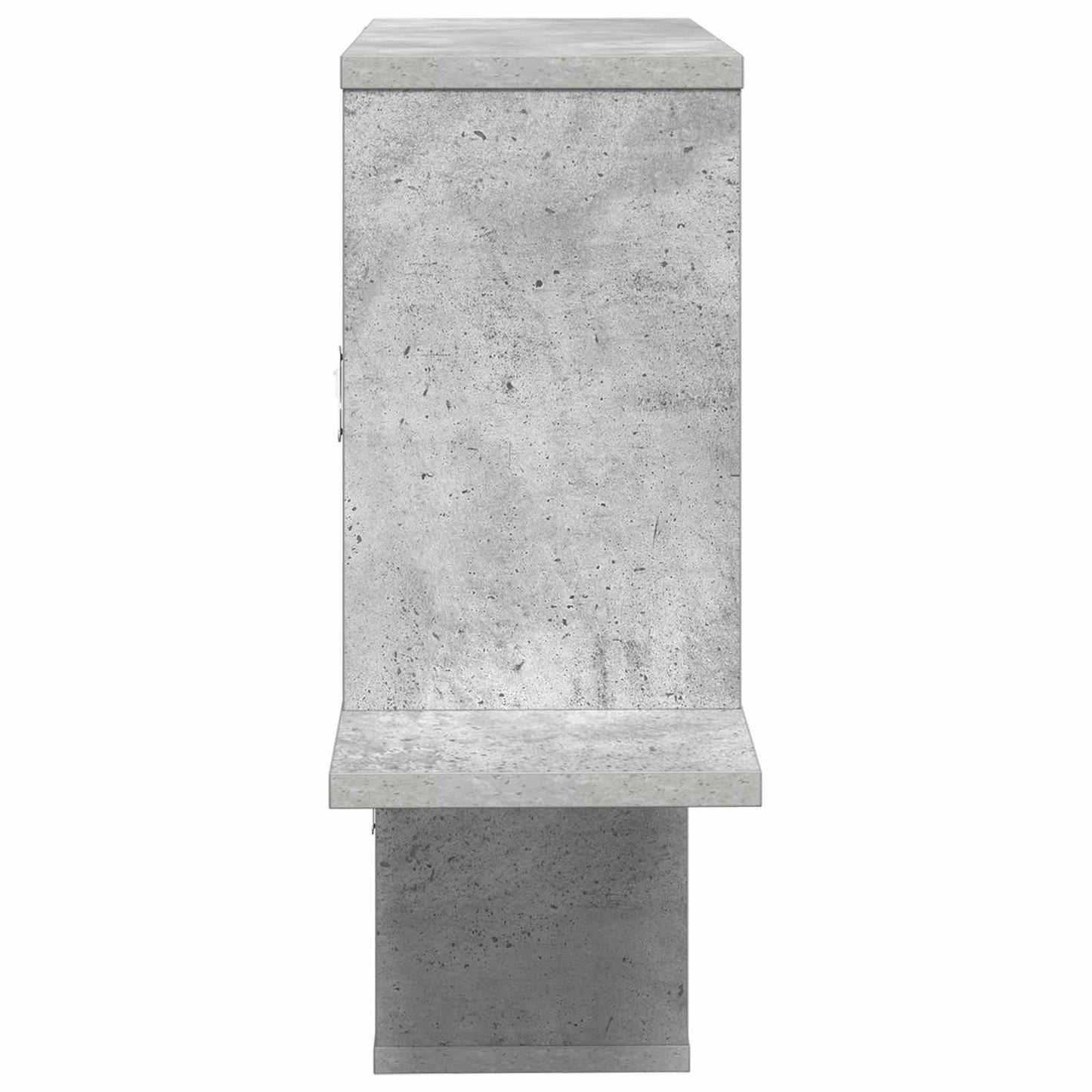 Scaffale da parete Grigio Cemento 122 x 18 x 60 cm | homemem39