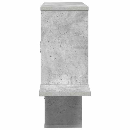 Scaffale da parete Grigio Cemento 122 x 18 x 60 cm | homemem39