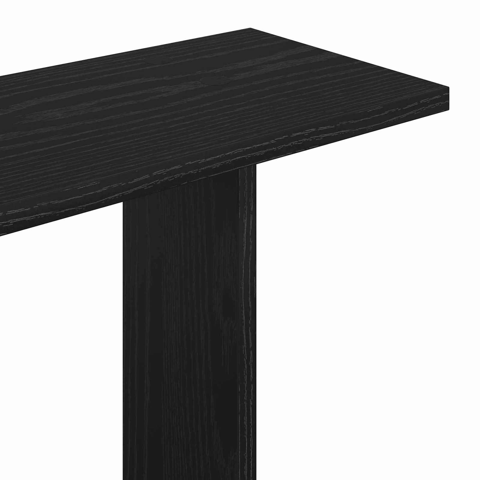 Scaffale da parete Rovere Nero 61 x 15 x 102 cm | homemem39