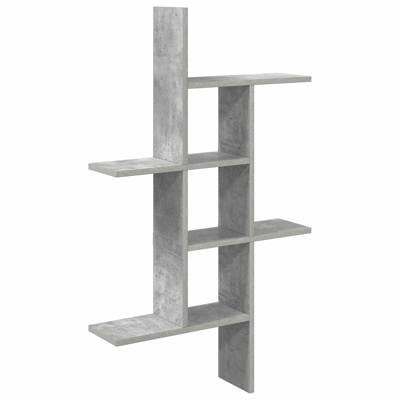 Scaffale da parete Grigio Cemento 61 x 15 x 102 cm | homemem39
