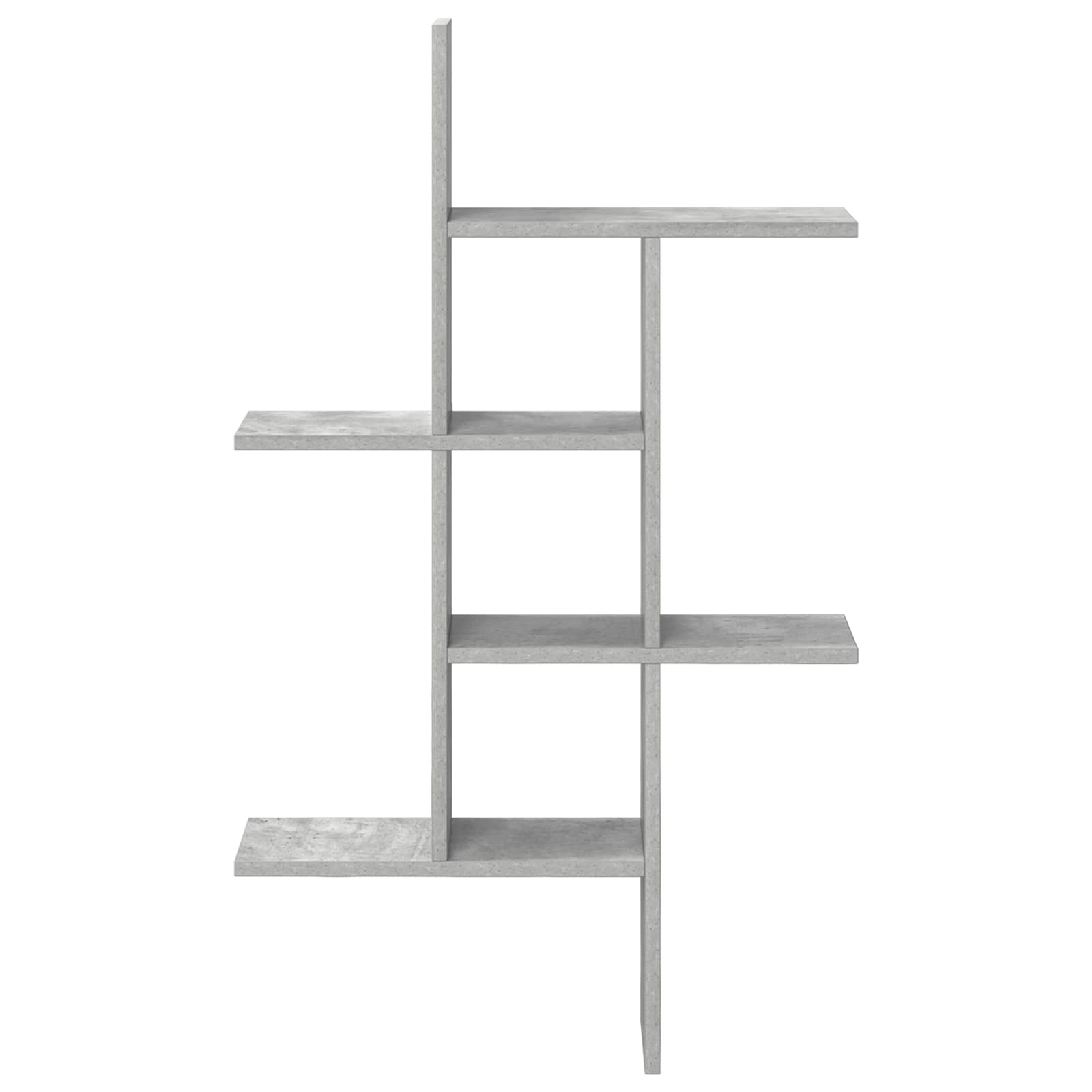 Scaffale da parete Grigio Cemento 61 x 15 x 102 cm | homemem39