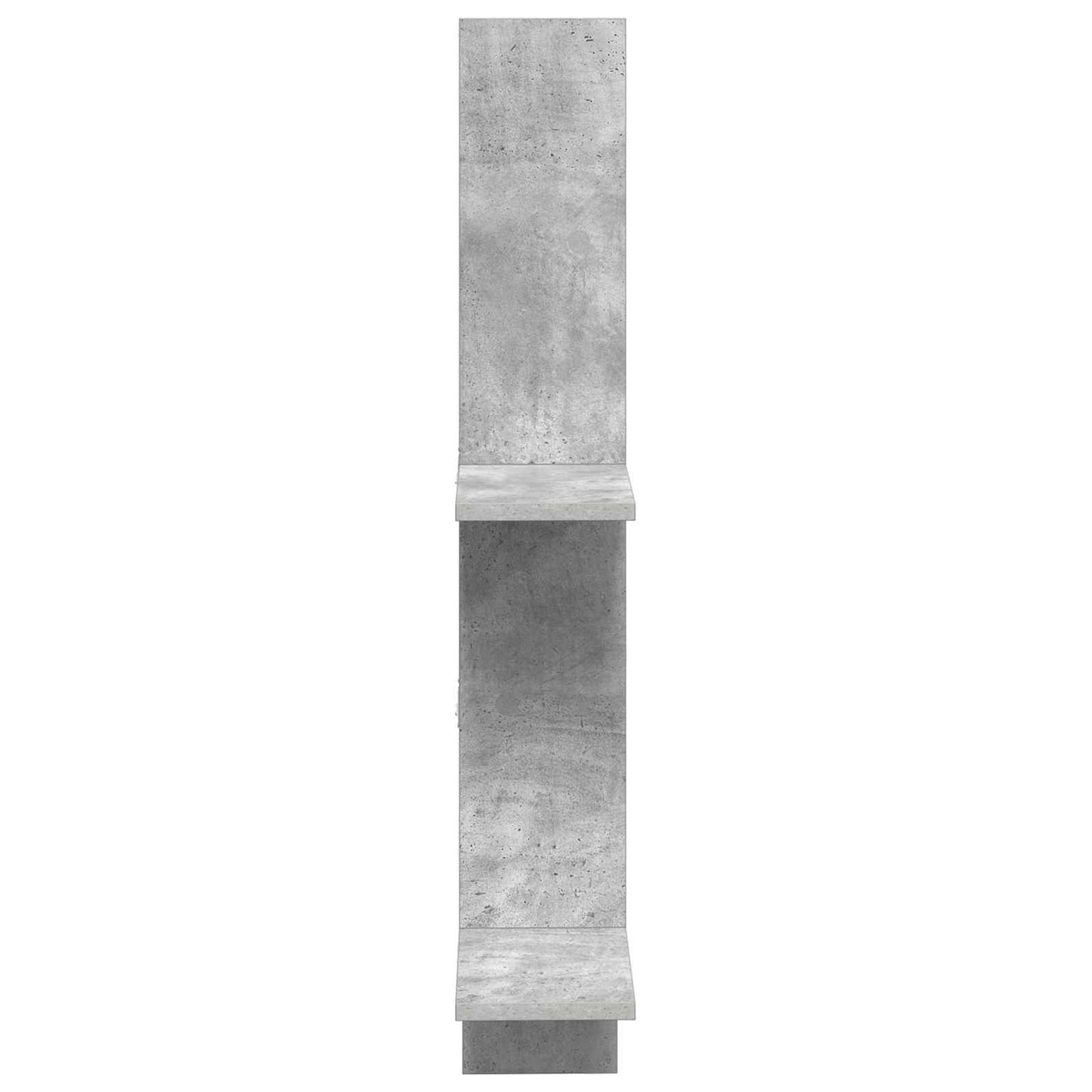 Scaffale da parete Grigio Cemento 61 x 15 x 102 cm | homemem39